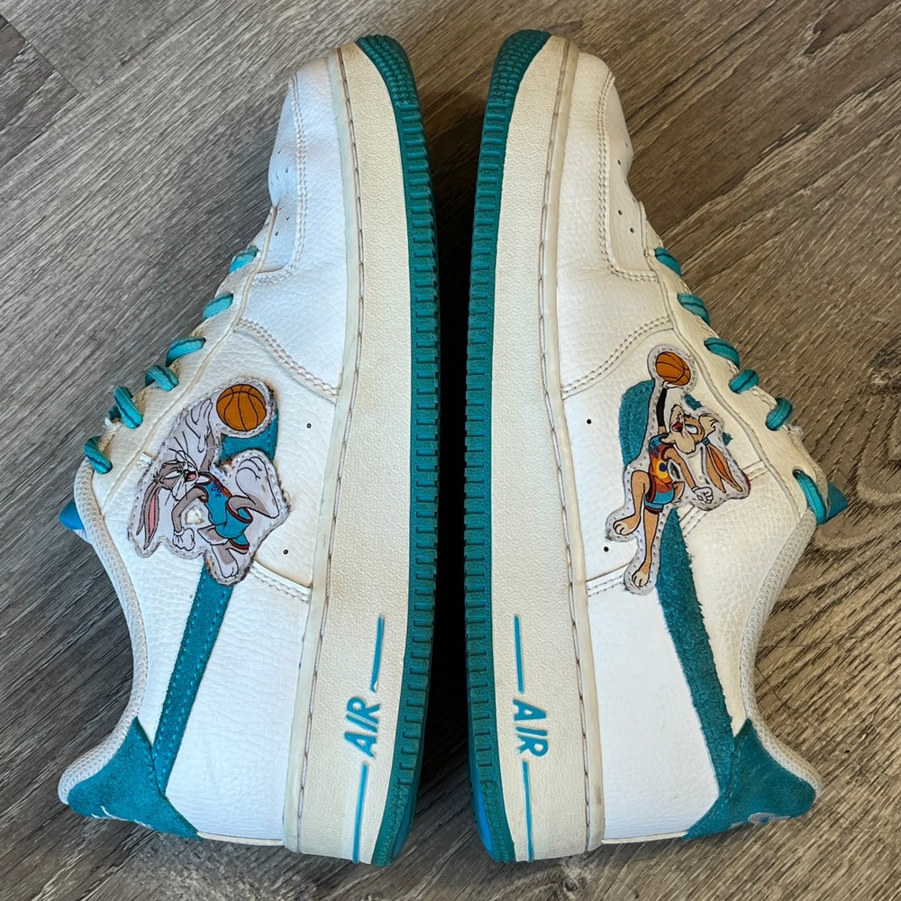 Nike Air Force 1 Low Space Jam A New Legacy White Blue DM3353-100 Womens 8.5